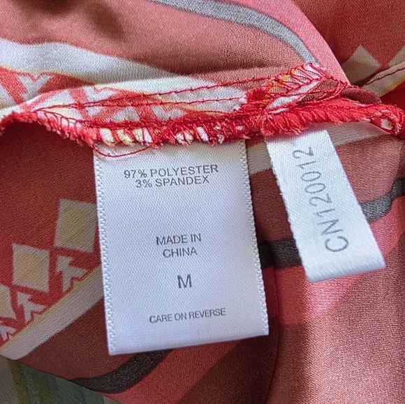 New York & Co Maxi Colorful Dress Size MEDIUM - Picture 11 of 11